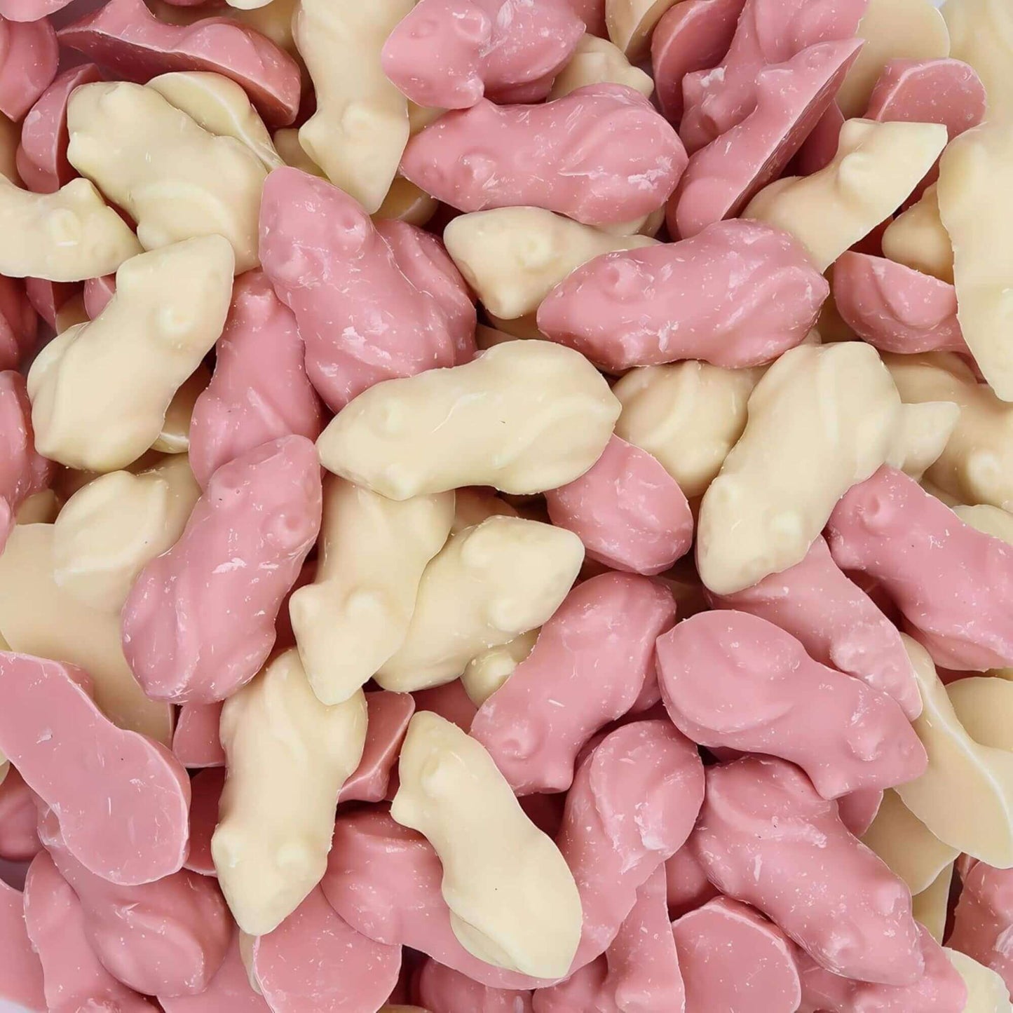 Pink & White Mice from the Pick ’n’ Mix range