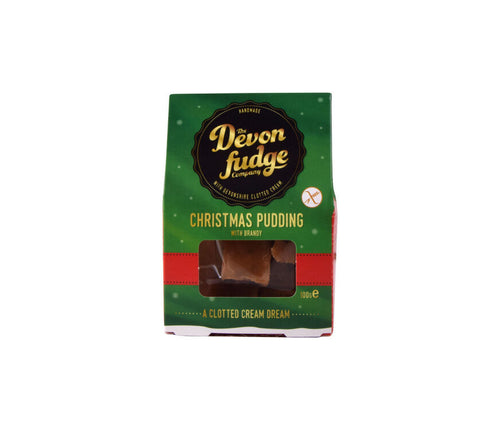 The Devon Fudge Company Christmas Pudding Fudge - Mayflower Munchies Plymouth