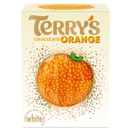 Terry's White Chocolate Orange Ball 145g - Mayflower Munchies Plymouth