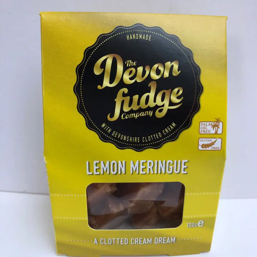 The Devon Fudge Company Lemon Meringue Fudge - Mayflower Munchies Plymouth
