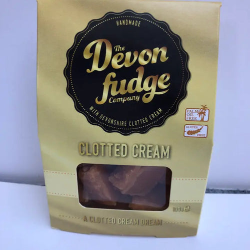 The Devon Fudge Company Original Clotted Cream Fudge - Mayflower Munchies Plymouth