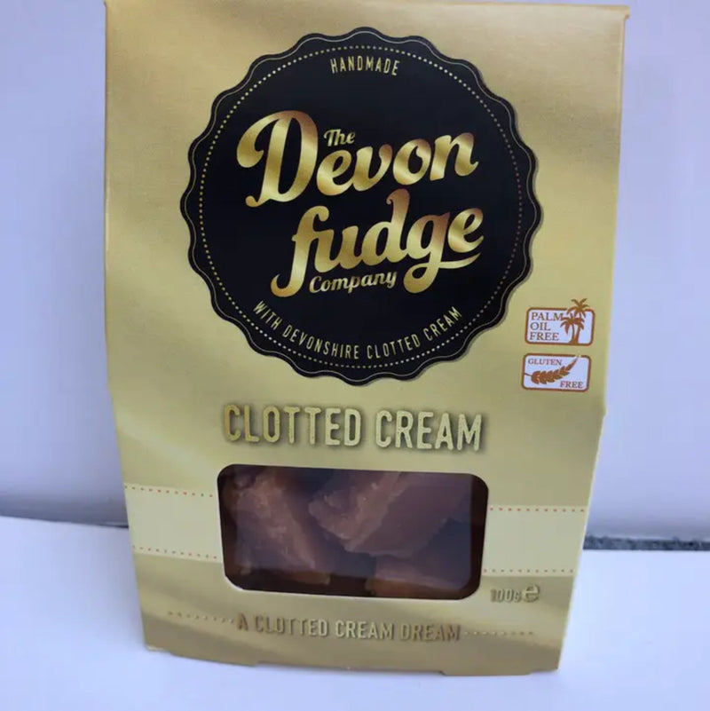 The Devon Fudge Company Original Clotted Cream Fudge - Mayflower Munchies Plymouth