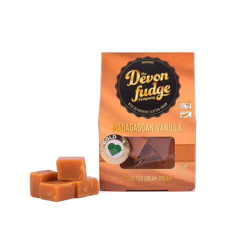 The Devon Fudge Company Madagascan Vanilla Fudge - Mayflower Munchies Plymouth