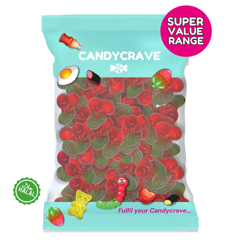 Jelly Cherry 1kg - Mayflower Munchies Plymouth