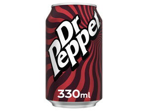 Dr Pepper Cans 330ml - Mayflower Munchies Plymouth