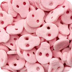 Fizzy Vegan Pink Skulls