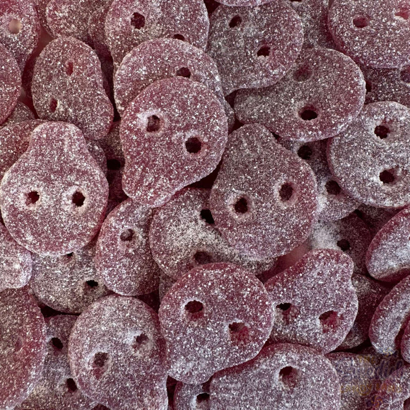 Vegan Grape Skulls pick and mix sweet shop treat - Mayflower Munchies Plymouth UK