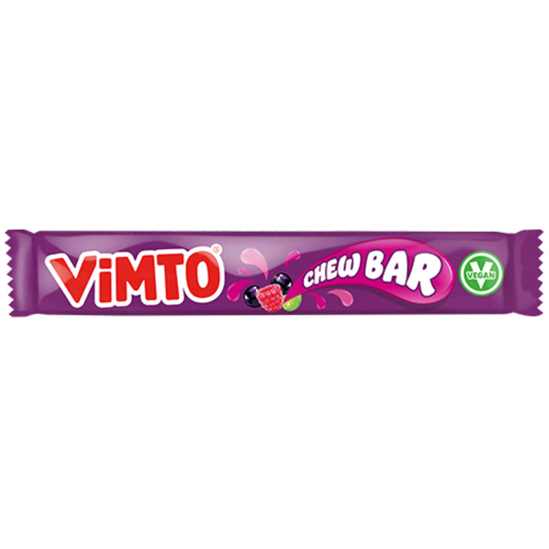 Vimto Chew Bar 18g pick and mix sweet shop treat - Mayflower Munchies Plymouth UK