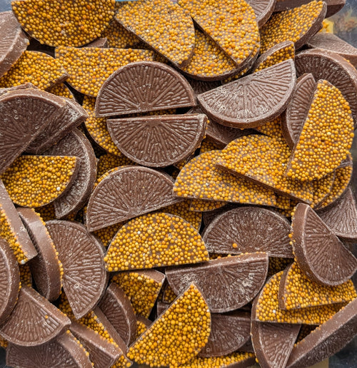 Chocolate Orange Jazzies pick and mix sweets