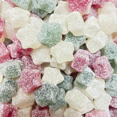 Vegan Fizzy Christmas Stars