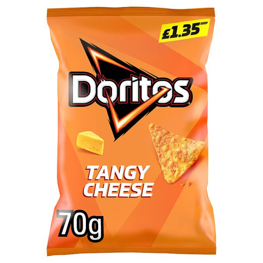 Doritos Tangy Cheese 140g tortilla chips sharing bag