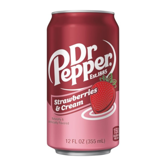 Dr Pepper Strawberries & Cream USA 355ml | drink