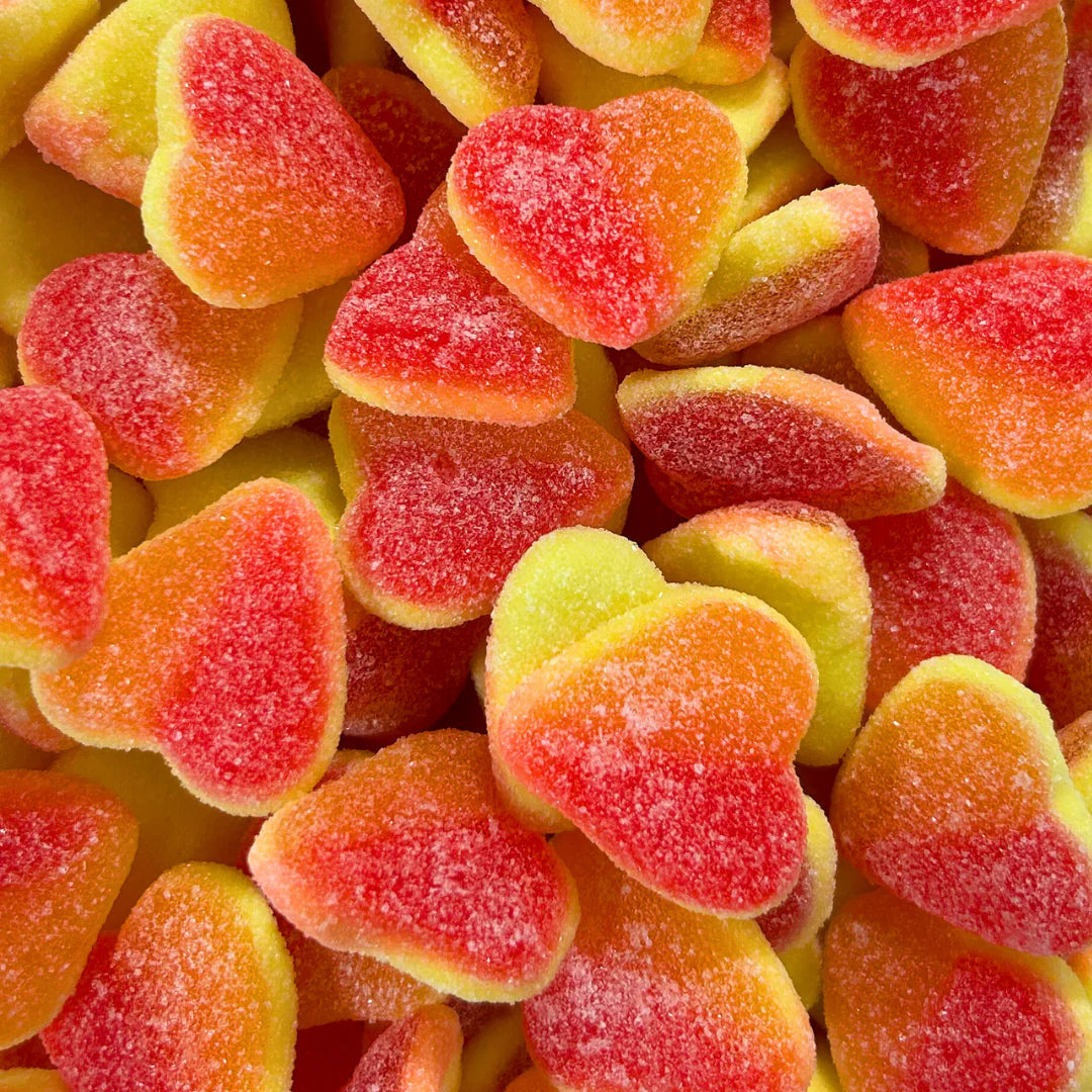 Fizzy Peach Hearts Pick ’n’ Mix sweets