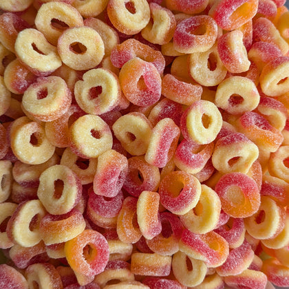 Fizzy Peach Rings | Pick ’n’ Mix sweets