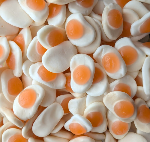 Fried Eggs pick and mix sweets