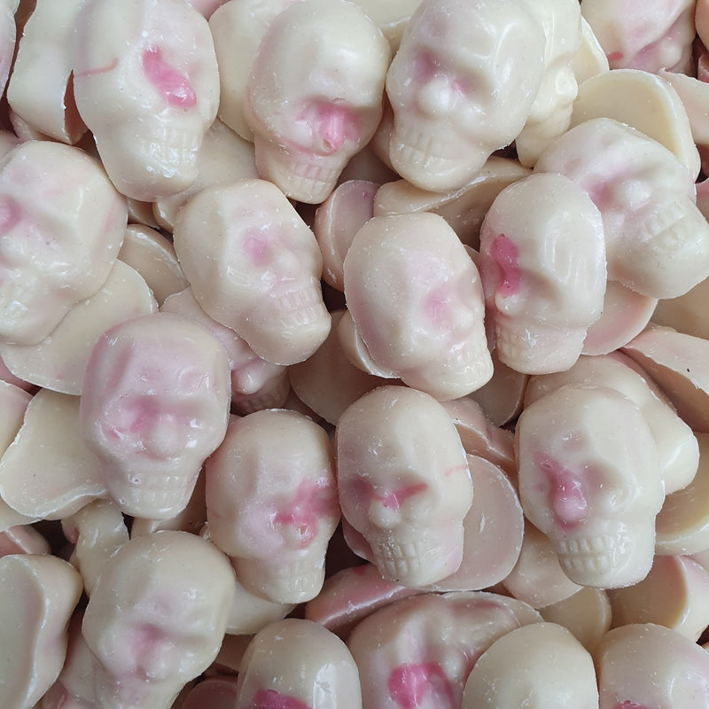 Hannah's Skull Crushers strawberry and cream Pick 'n' Mix sweets - Fresh Sweets | Mayflower Munchies Plymouth