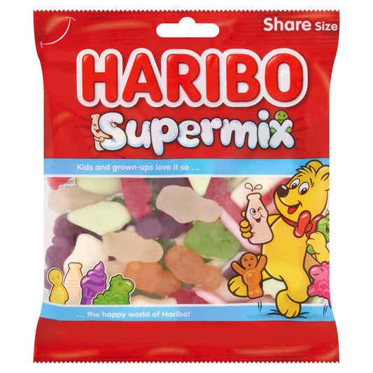 Haribo Supermix bag | Assorted gummy sweets