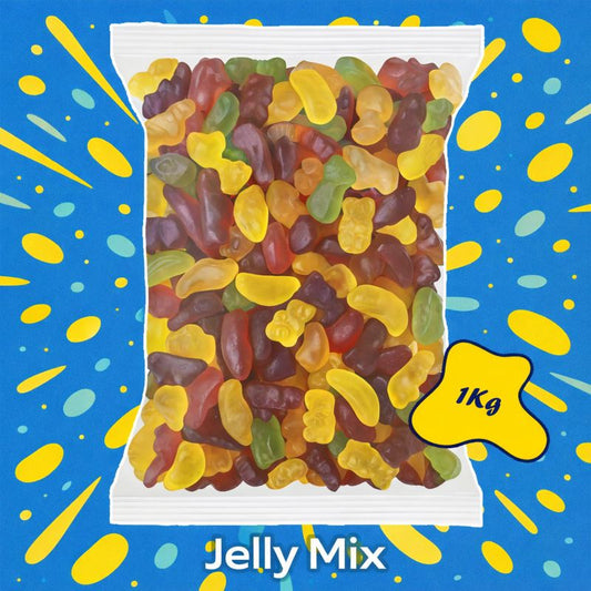 Jelly Joy Party Mix — 1kg jelly sweet bag | Mayflower Munchies