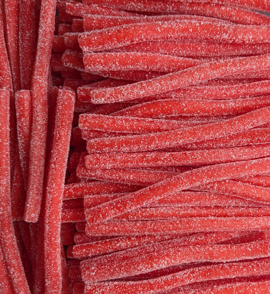 Long Fizzy Strawberry Pencils | Pick ’n’ Mix sweets