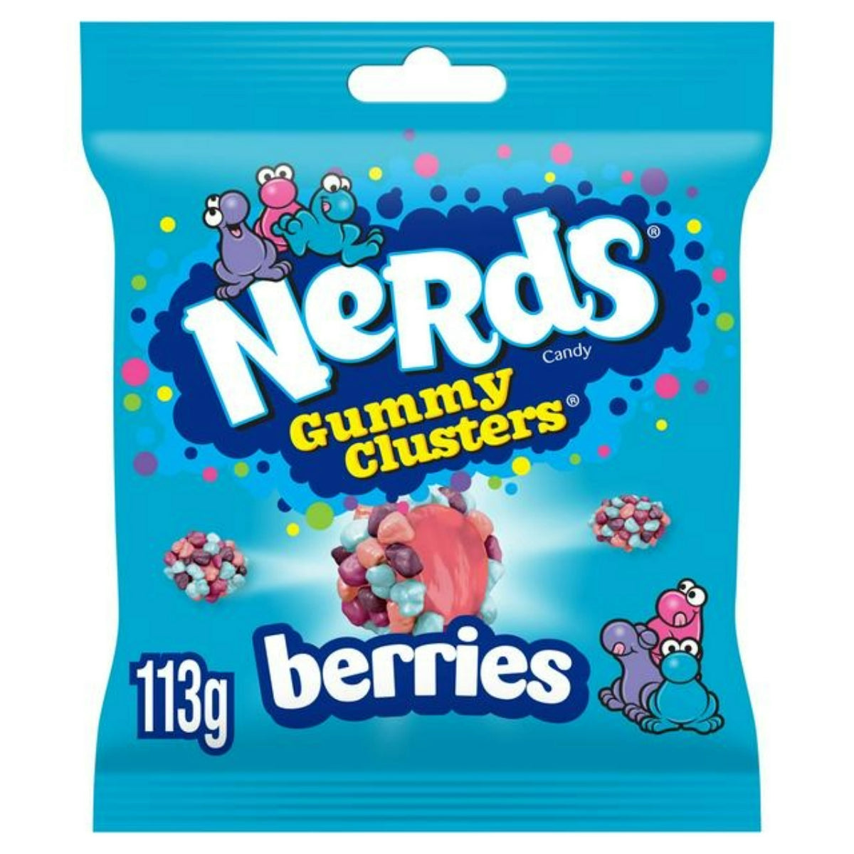 Nerds Gummy Clusters Berries 113g American candy sharing bag