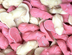 Hannah's Pink & White Mice