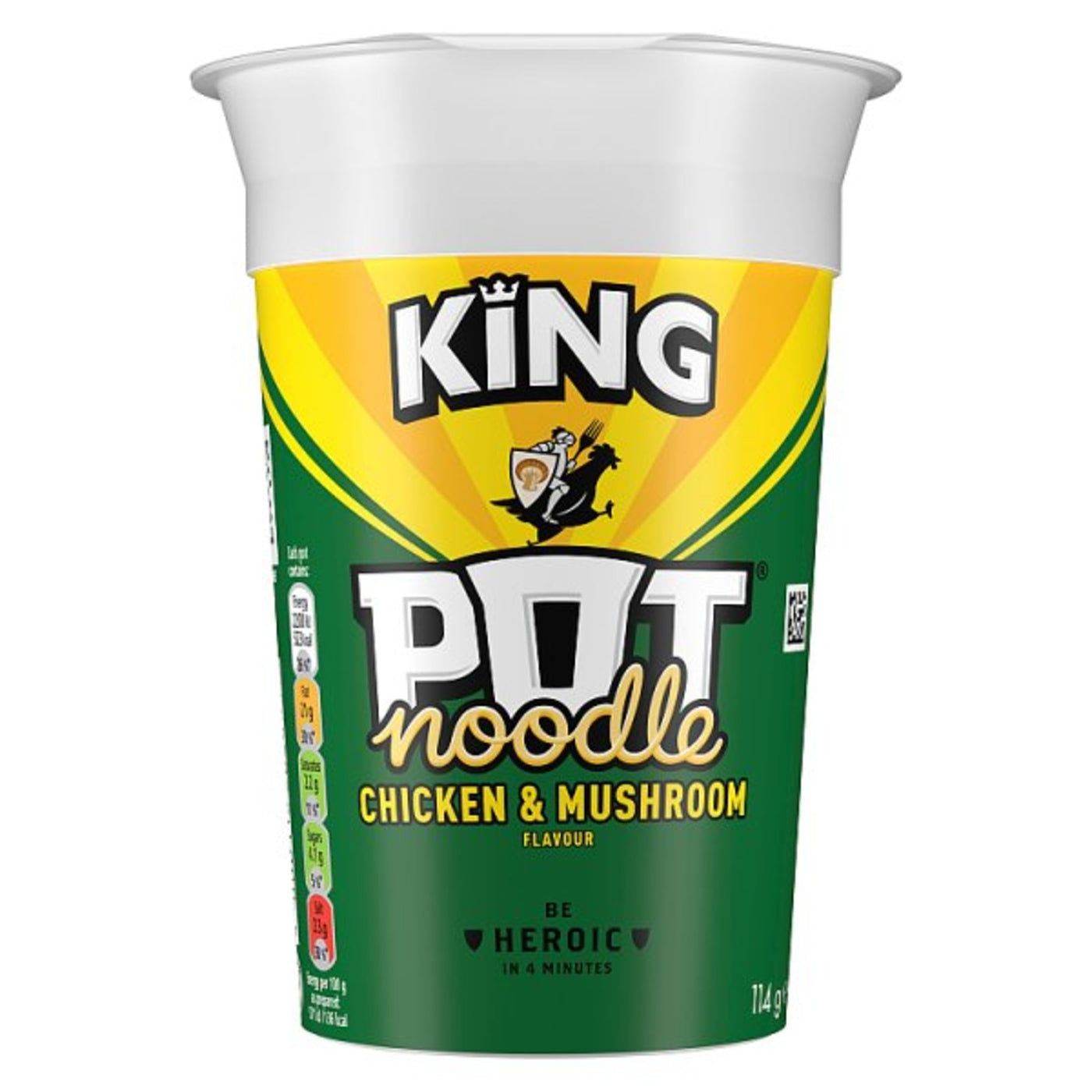 Pot Noodle Chicken and Mushroom 114g instant noodle pot