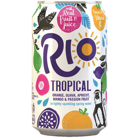 Rio Tropical Cans 330ml - Mayflower Munchies Plymouth