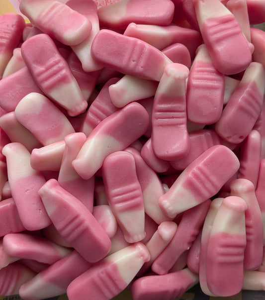 Strawberry Milkshake Bottles | Pick ’n’ Mix sweets