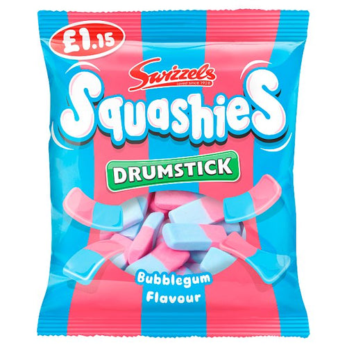 Swizzels Drumstick Squashies Bubblegum 120g bagged sweets