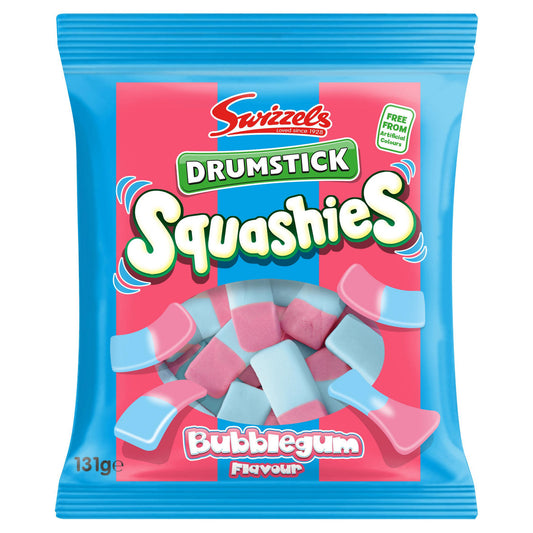 Swizzels Squashies Bubblegum 120g soft chewy bubblegum sweets