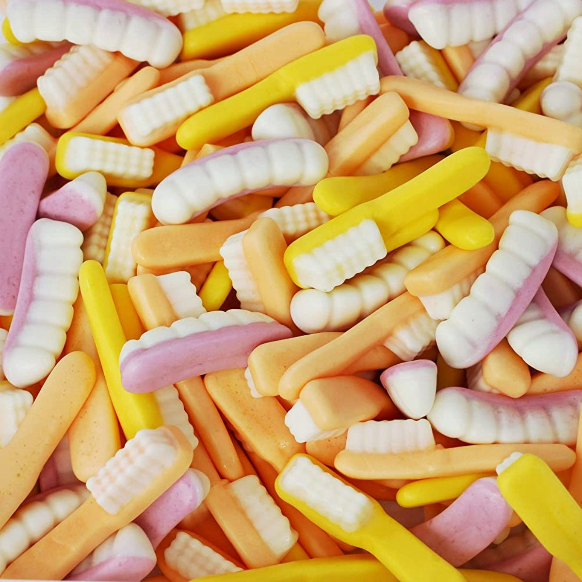 Teeth and Toothbrush jelly sweets from the Pick ’n’ Mix range