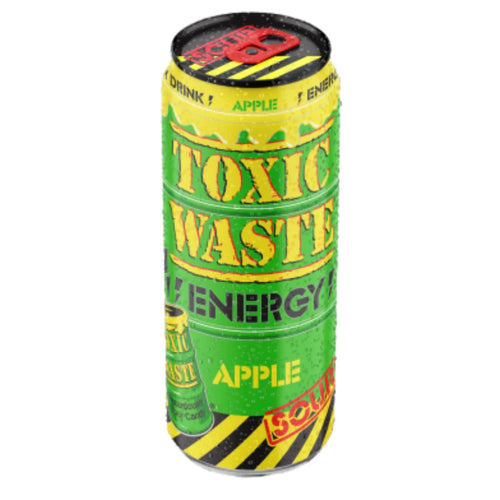 TOXIC WASTE Sour Apple Sparkling Energy Drink - Mayflower Munchies Plymouth