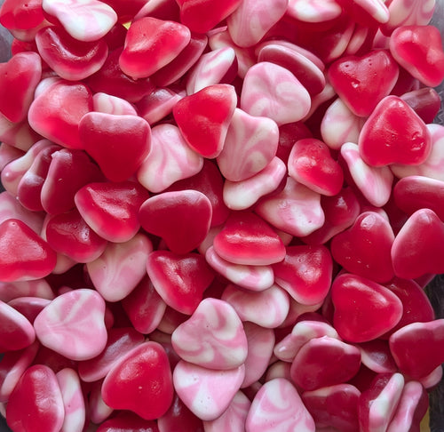 Twist Hearts pick and mix sweets