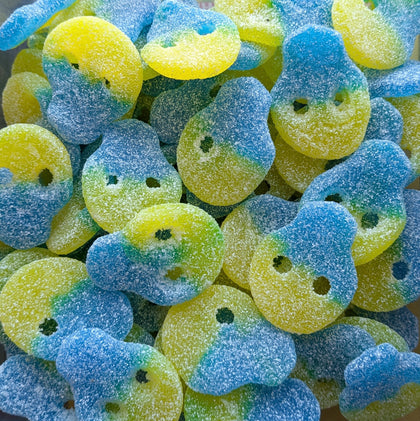 Vegan Blue & Yellow Skulls | Pick ’n’ Mix sweets