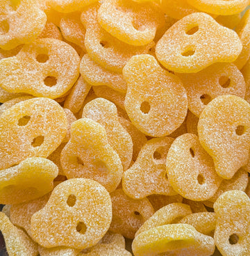 Vegan Fizzy Mango Skulls pick and mix sweets