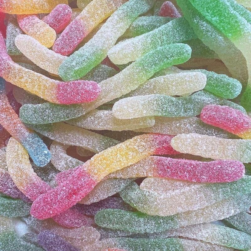 Vegan Fizzy Worms Pick ’n’ Mix sweets