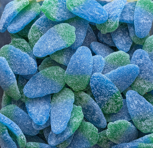 Vegan Giant Sour Blue Raspberries pick and mix sweets