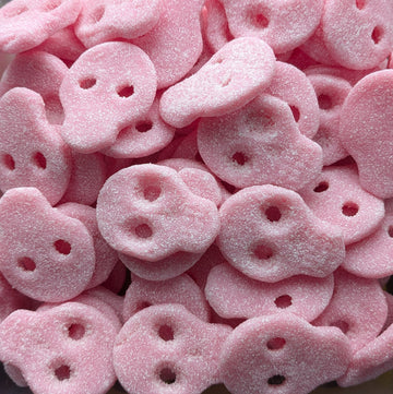 Vegan Pink Skulls pick and mix sweets