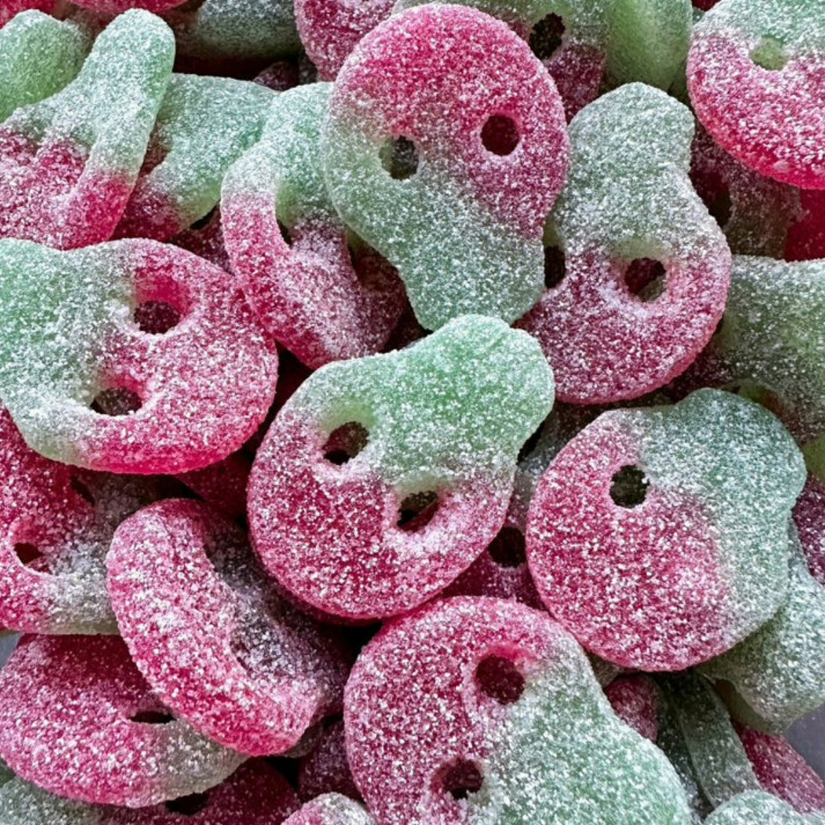 Vegan Watermelon Skulls Pick ’n’ Mix sweets from Mayflower Munchies