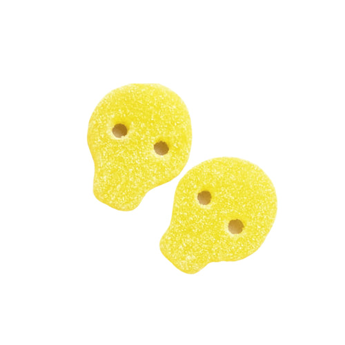 2 fizzy pineapple skulls